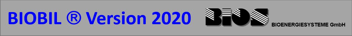 Biobil Version 2020 von BIOS Energiesysteme GmbH